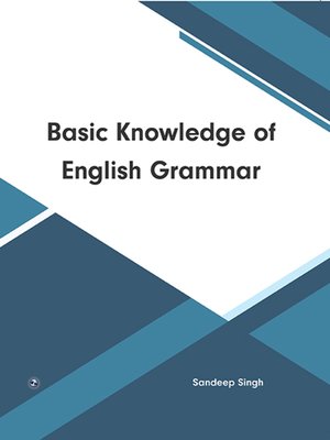 cover image of Basic Knowledge of English Grammar